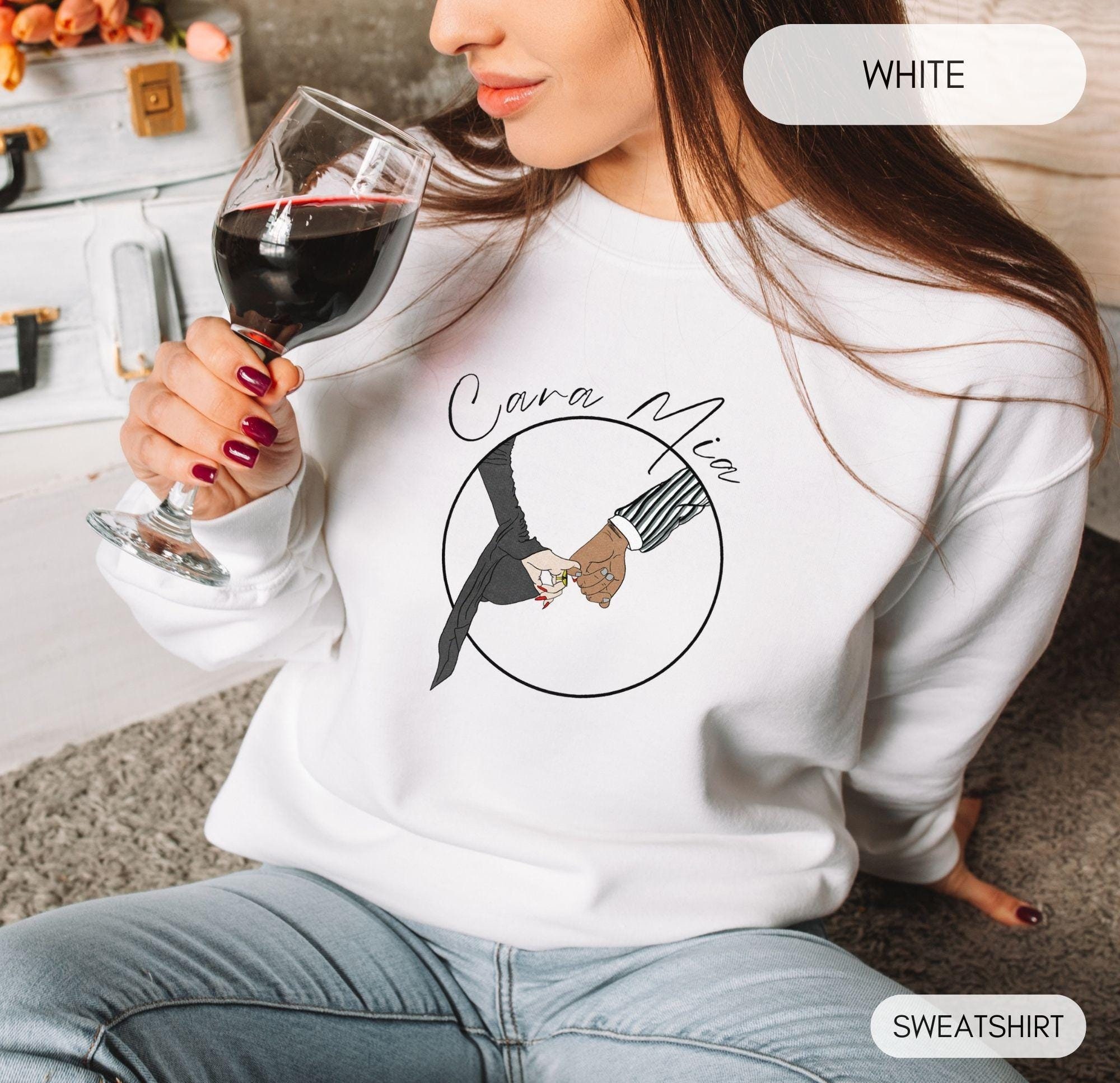 Addams Family Sweatshirt for Couples Addams Family Halloween T Shirt For Her Cute Horror Movie Shirt