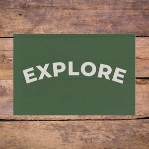 Adventure Flag: Outdoor Decor for Camping & Travel