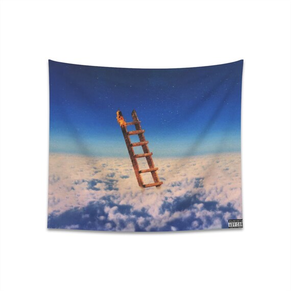 Travis Scott Flag Highest in the Room Album Cover Travis Scott Dorm Flag Rap Decor Printed Wall Tapestry Etsy