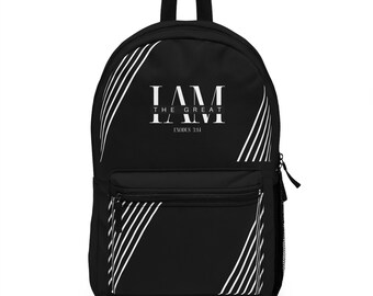 Christian Backpack, Exodus 3:14 Bible Verse