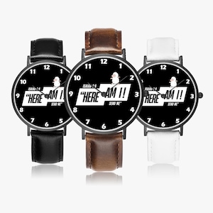 Christian Watch Cute Watches Bible Verse Gift Faith Jewelry Christian Accessories Inspirational Scriptures Isaiah 6 8 Missionary Gifts