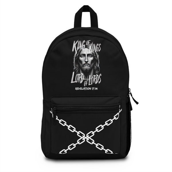 Jesus Backpack Revelation 17:14 Backpack Christian Backpack Stylish Travel Bag Laptop Backpack Men Work Bag Men School Bag Gift Idea For Men