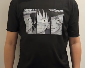 One piece t shirt, Luffy t shirt, Manga t shirt, Luffy, One piece t shirt, Zoro t shirt, Sizes XS to XXXL