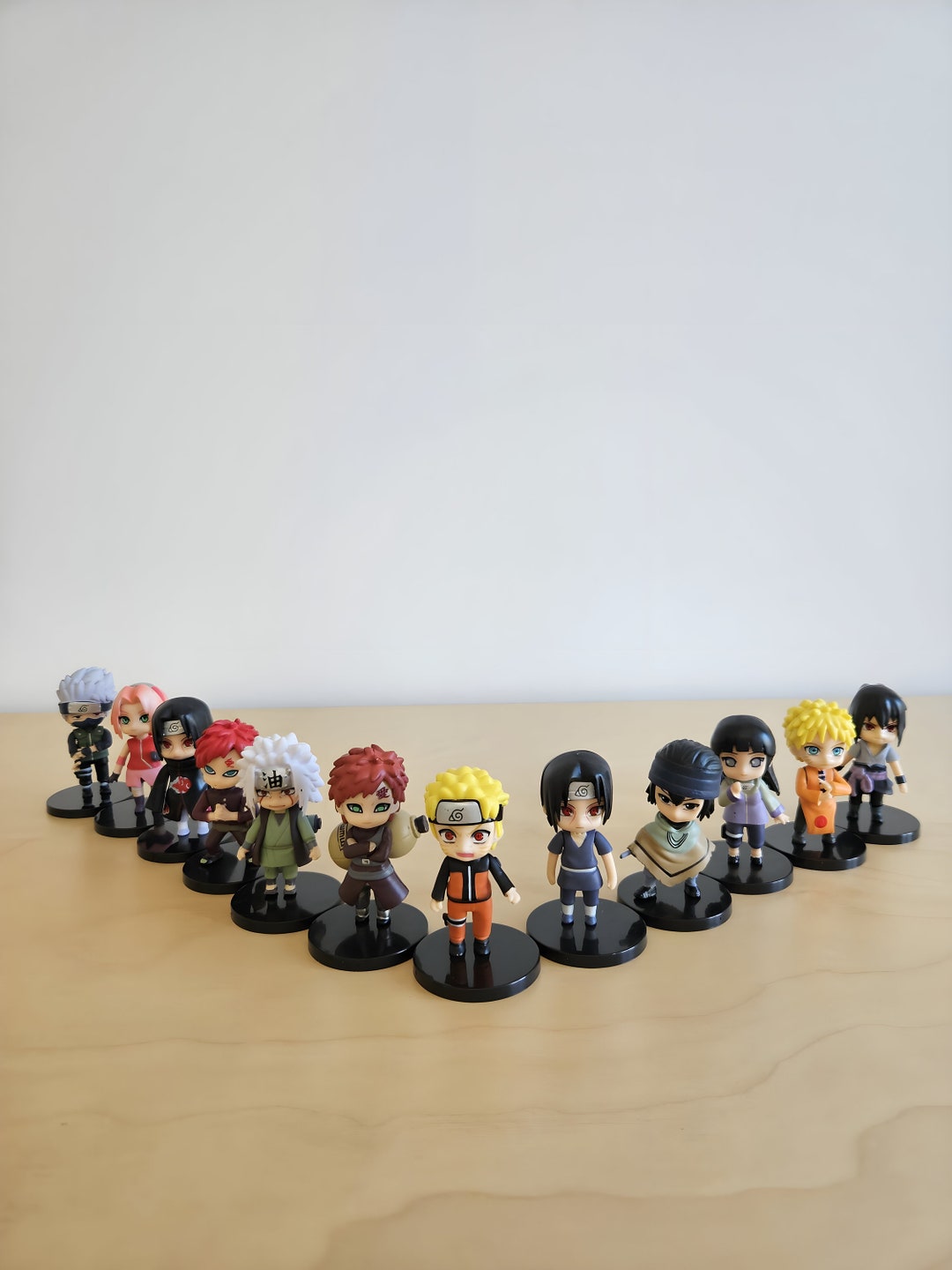 Set of Naruto Figurines Naruto Shippuden Figurines Sakura Etsy