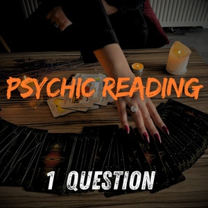 Psychic Witch Reading Same Hour 1 Question, One Question Tarot reading, Personalized Reading, Psychic Reading, Tarot Reading