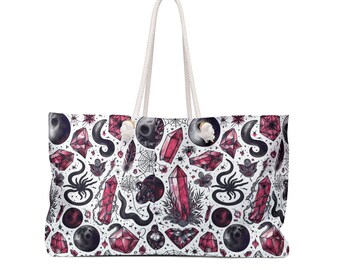 Weekender Bag, Celestial Spiders