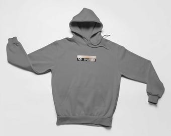 G Splitter Box Logo Style Hoodie | Funny Men's Unisex Guinness Inspired Adults Jumper, Guinness Lover Gift, Hoody Gifts, Pub Culture