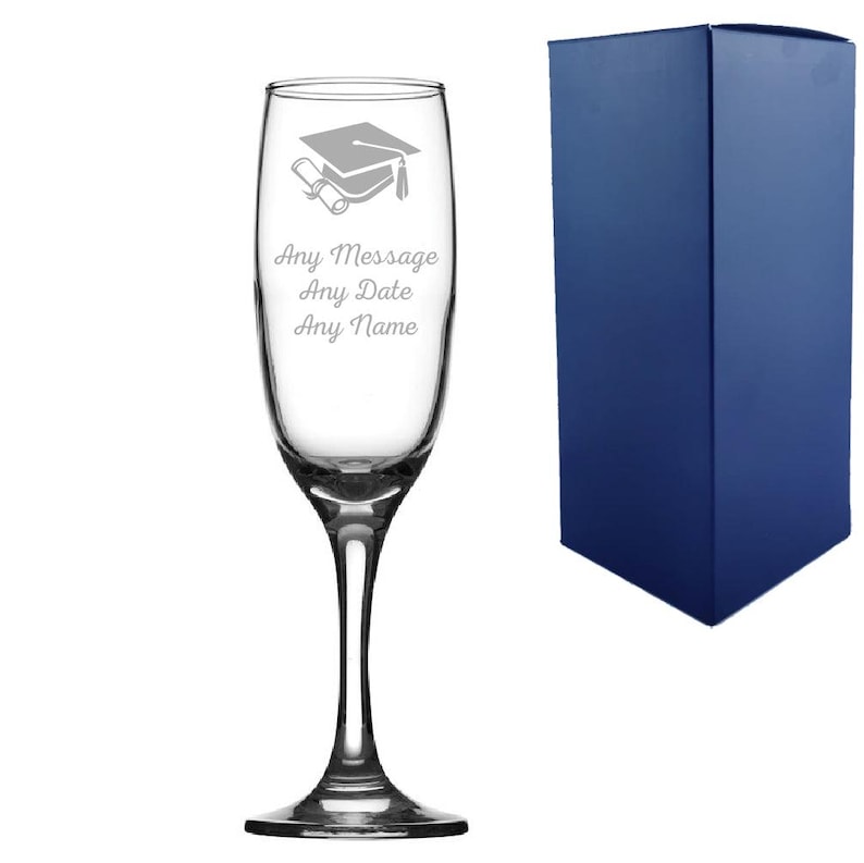 Personalised Graduation Glassware and Drinkware
