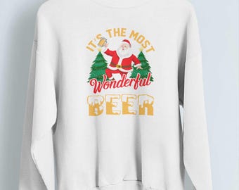 It's The Most Wonderful Time For A Beer Christmas Sweater