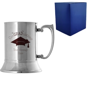 Personalised Graduation Glassware and Drinkware