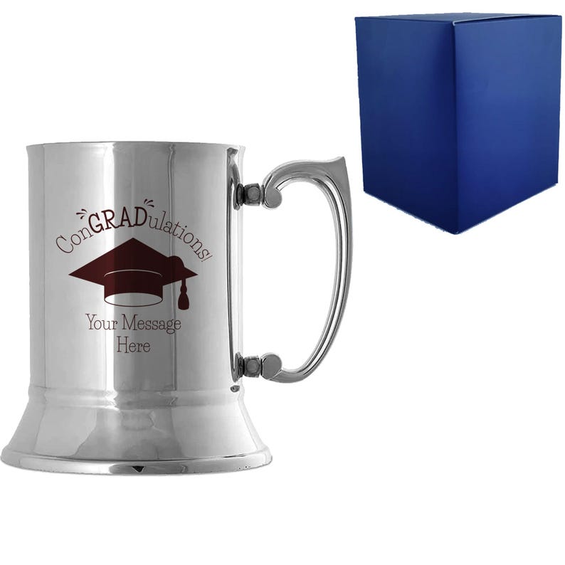 Personalised Graduation Glassware and Drinkware