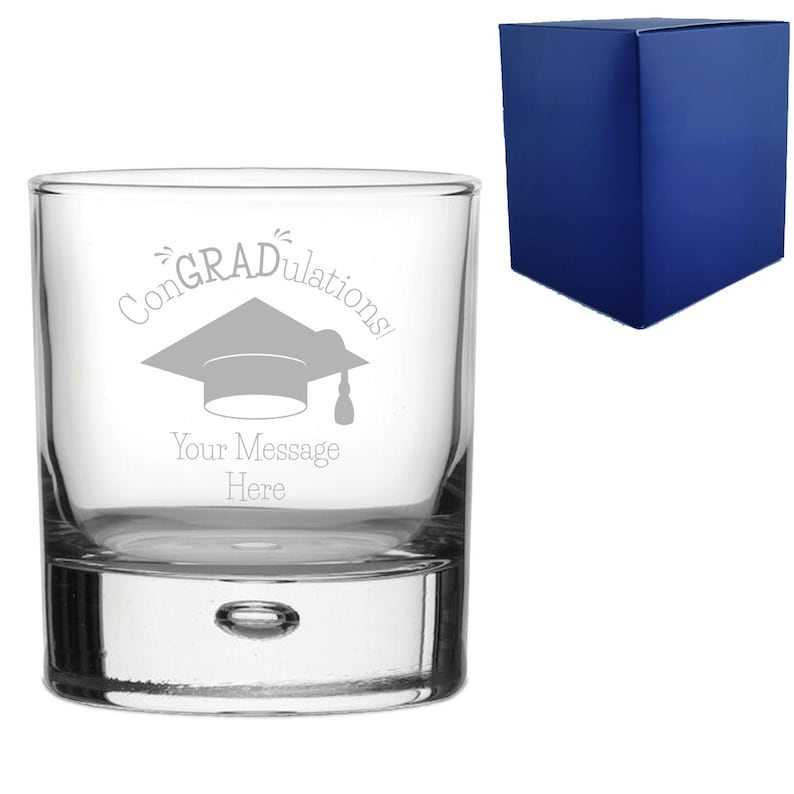 Personalised Graduation Glassware and Drinkware