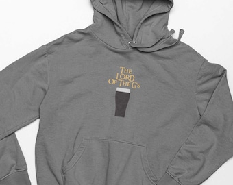Lord Of The G's Hoodie - Funny Men's Unisex Guinness Inspired Adults Jumper, Guinness Lover Gift, Hoody Gifts, Pub Culture