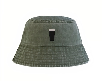 Stout Glass Bucket Hat | Funny Men's Unisex Guinness Inspired Hat, Bucket Hats, Festival Hat, Birthday Gifts For Him
