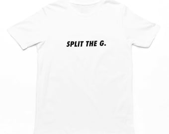Split The G T-Shirt | Funny Men's Unisex Guinness Inspired Adults T-Shirt, Guinness Lover Gift, Top, Tee, Pub Culture, Gifts