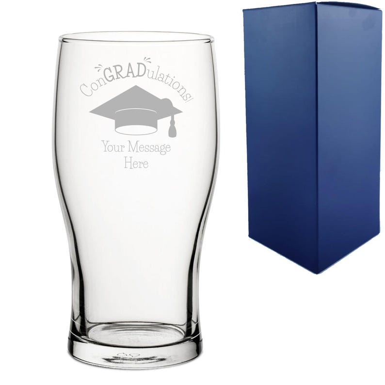 Personalised Graduation Glassware and Drinkware
