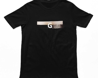 T-shirt met G Box-logo splitsen - grappig mannen-uniseks Guinness geïnspireerd T-shirt volwassenen, Guinness Lover-cadeau, top, T-shirt, cadeaus pubcultuur