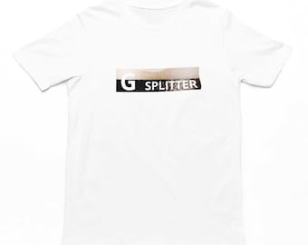G Splitter Box Logo T-Shirt | Funny Men's Unisex Guinness Inspired Adults T-Shirt, Guinness Lover Gifts, Pub Culture, Split The G