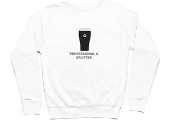Pull professionnel avec séparateur en G | Pull unisexe pour adultes inspiré de la Guinness pour hommes drôle, cadeau pour amateur de Guinness, pull, cadeaux de sweatshirt, pub