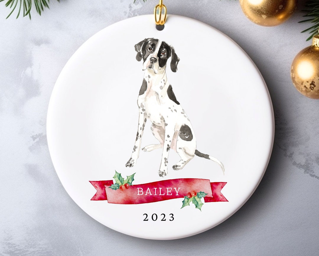 English Pointer Ornament English Pointer Gifts English Etsy