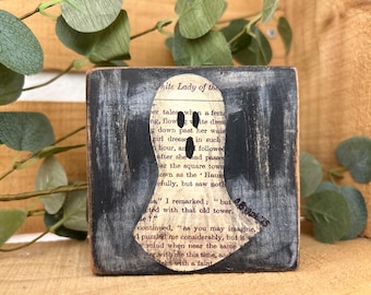 Halloween Ghost Story Book Page | Shelf Sitter