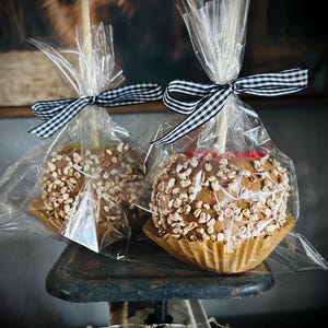 Faux Caramel Apples