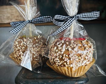 Faux Caramel Apples