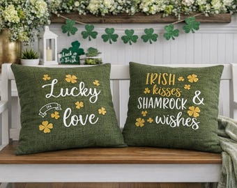St. Patrick’s Day Pillow Covers (Set of 2)