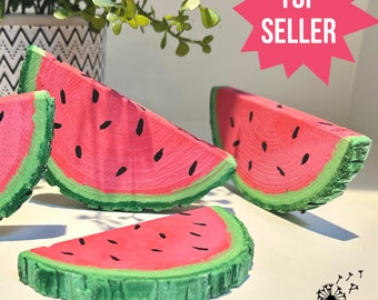 Watermelon Slice Shelf Sitters (Set of 3)