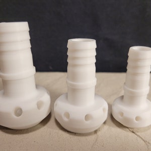 Aquarium water diffuser nozzle. Fits vinyl hose - for gentle water changes