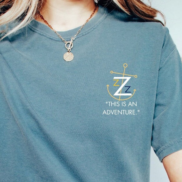 This is an Adventure - Team Zissou - The Life Aquatic with Steve Zissou - Comfort Colors Unisex Garment-Dyed T-shirt
