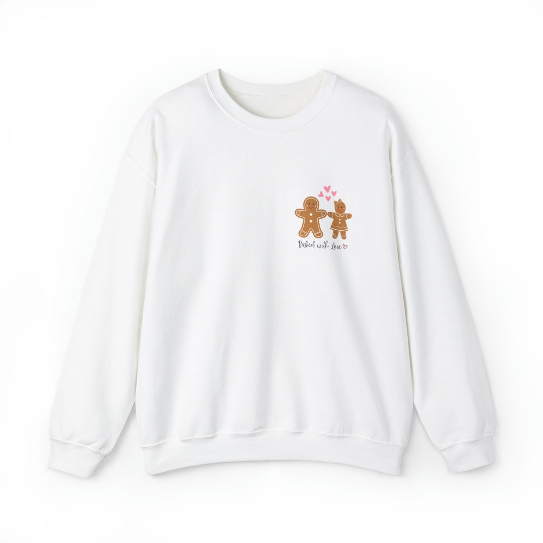 Gingerbread Cookie Sweater, Cute Cookie Top, Christmas Sweatshirt