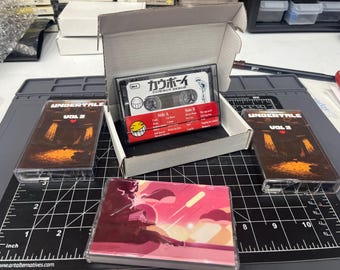 Custom Mixtape Cassette – Personalized Jcard, Art, Stickers (60/120 Min)