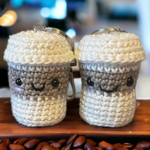 To Go Coffee Keychain