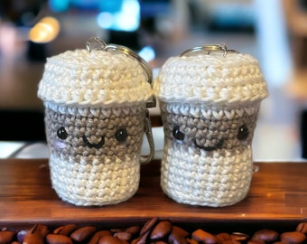 To Go Coffee Keychain
