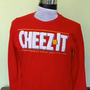 Cheez It Sweatshirt Etsy UK