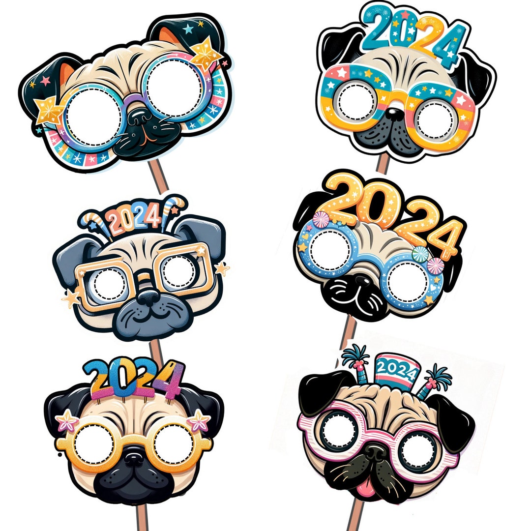 2025 Glasses Printable Monthly Ciel Larina