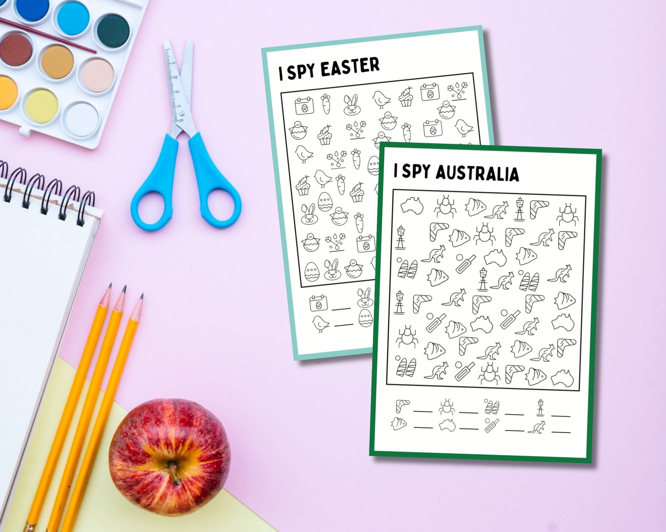 I Spy Puzzle Games for Kids, Printable I Spy Puzzle, Kids I Spy Games ...