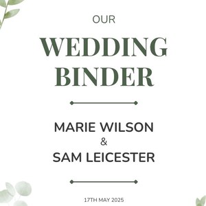 Customisable Wedding Planning Bundle, Printable Wedding Planner, Wedding Checklists, Perfect for Brides and Grooms Planning the Perfect Day