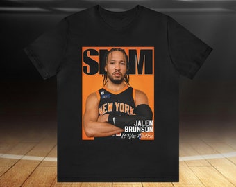 Camiseta unisex con el slam con la estrella de los New York Knicks, Jalen Brunson