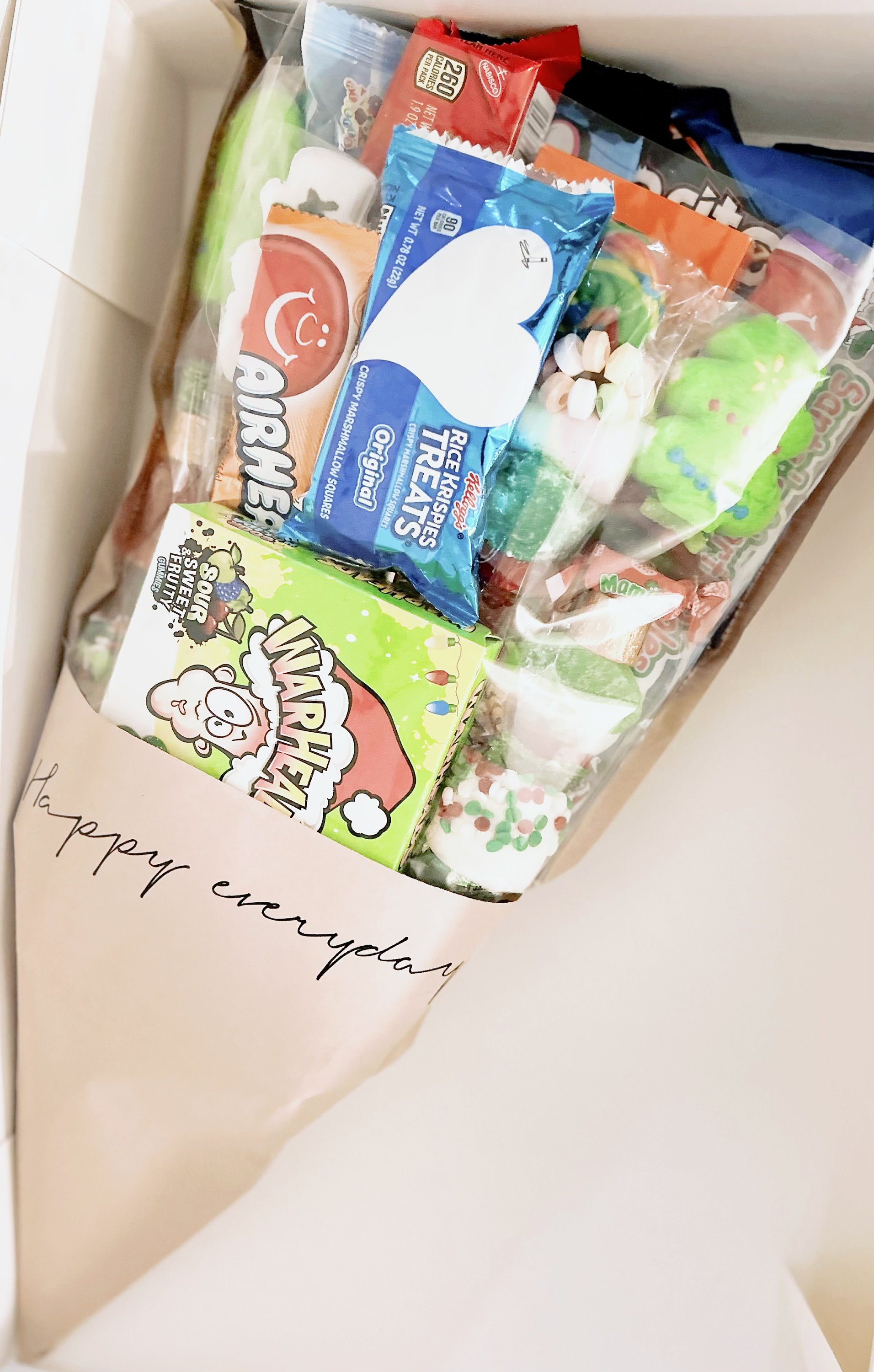 Large Christmas Candy Kabob/treat Gift Bouquet W/ Gift Box fast