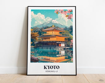 Tokyo Travel Poster, Japan Wall Art Print, Street Painting Illustration,Printable Tokyo Watercolor Home Decor