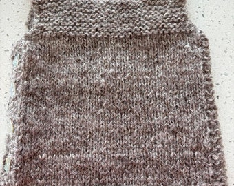 Handgebreid babyvestje - Alpaca