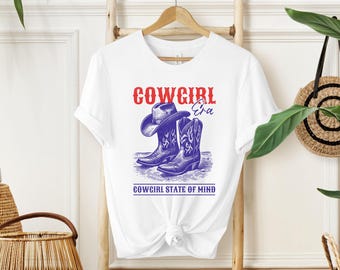 Camiseta de la era de la vaquera, camiseta del estado mental de la vaquera, camiseta de la vaquera, camiseta de la temporada de la vaquera, camiseta de Yellowstone, camiseta de Beth Dutton