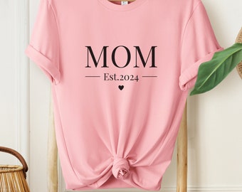 Camisa de mamá nueva, camisa de mamá, camisa de mamá nueva, camisa de mamá para ser, camisa de mamá esperando, camisa de madre esperando, regalo del día de la madre, camisa de madre