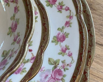 Antique M.Z. Austria Fine Porcelain China Dish Set