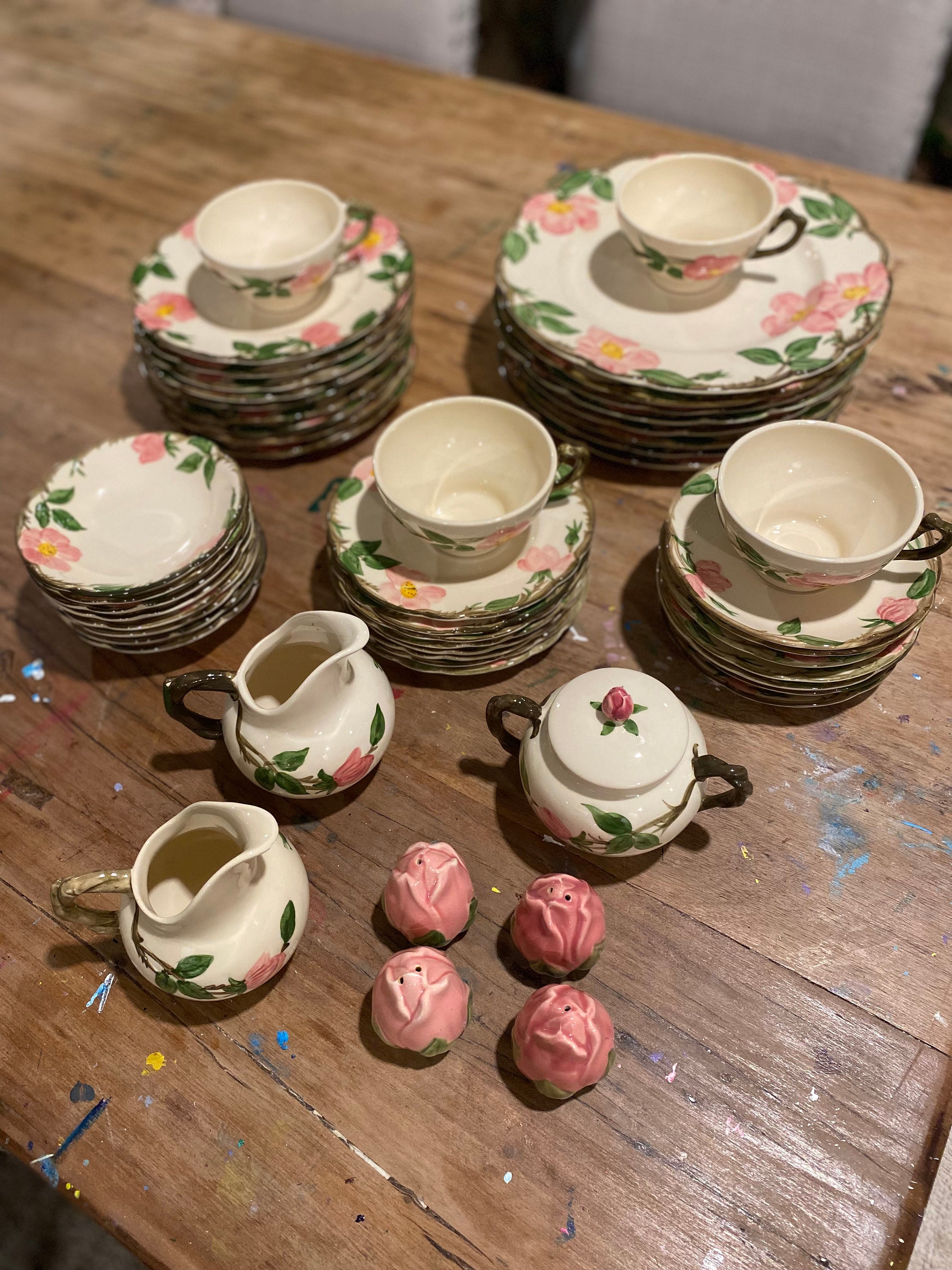Franciscan Desert Rose Dishes - Made in California Circa