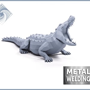 Dessins alligator aux formats DXF et PDF pour le soudage de tôles