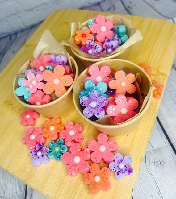 Flower wax melts flower wax melts for warmer gift for flower lover candle wax strong scent unique gift party favor candle wax melts