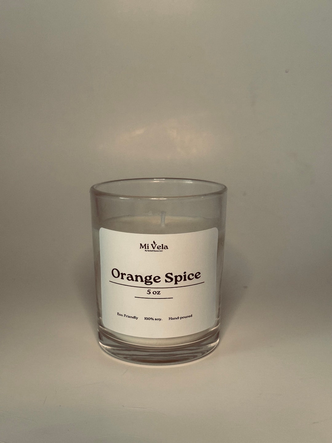 Orange Spice 5 Oz Scented Candle FREE SHIPPING Over 35 or More Etsy